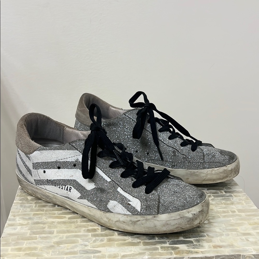 Golden Goose Glitter Sneakers
